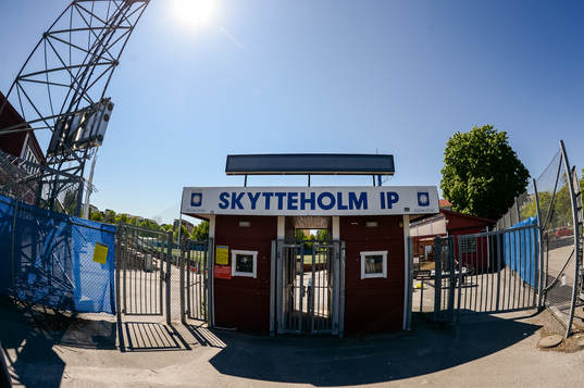 Entrén till Skytteholms IP