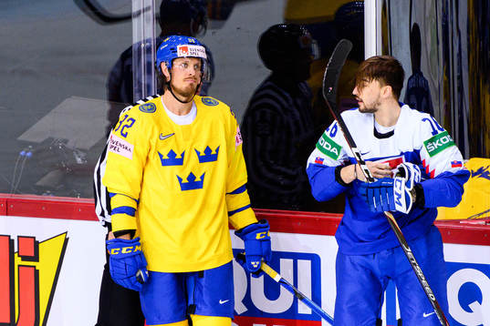 Magnus Nygren of Sweden and Robert Lantosi of Slovakia