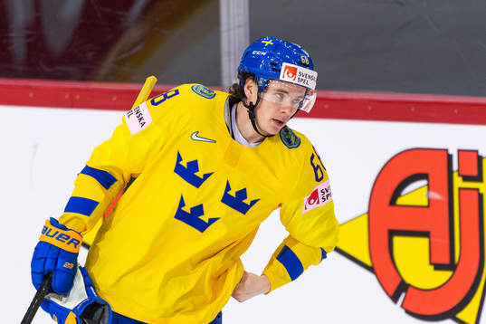Victor Olofsson of Sweden celebrates