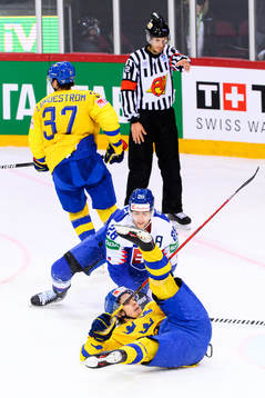 Isac Lundström and Filip Hållander of Sweden