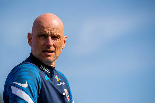 Ståle Solbakken, head coach of the Norwegian national