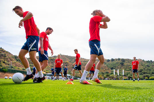 Kristoffer Ajer, Stefan Strandberg and Erling Braut Haaland