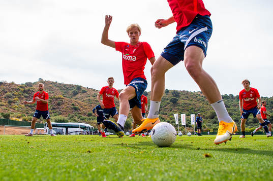 Morten Thorsby of the Norwegian national football team