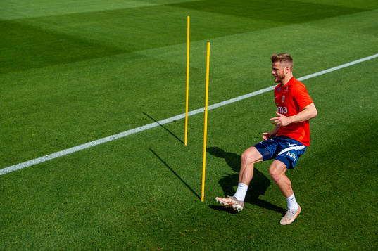 Fredrik Midtsjø of the Norwegian national football team