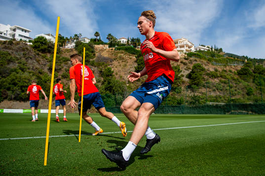 Kristian Thorstvedt of the Norwegian national football team