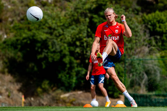 Erling Braut Haaland of the Norwegian national football team