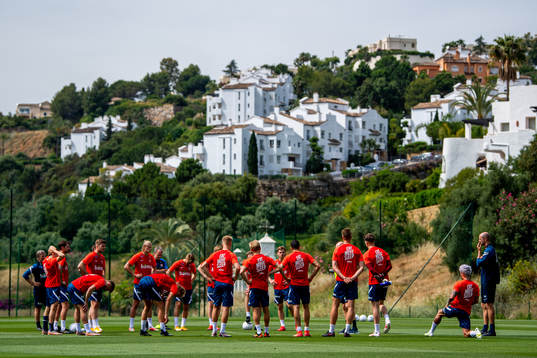 Players of the Norwegian national football team