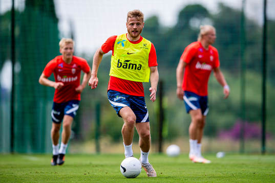 Fredrik Midtsjø of the Norwegian national football team