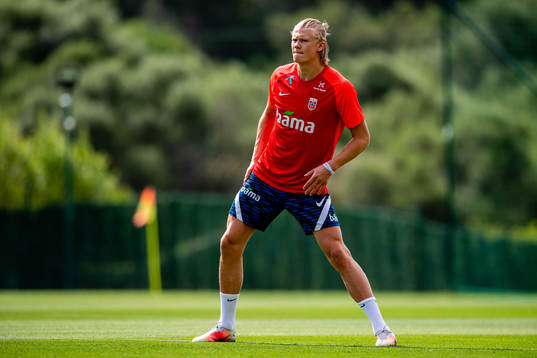 Erling Braut Haaland of the Norwegian national football team
