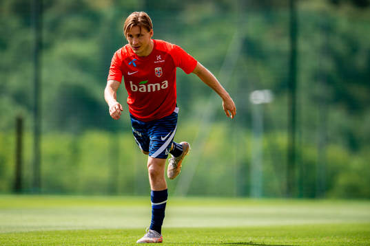 Jonas Svensson of the Norwegian national football team