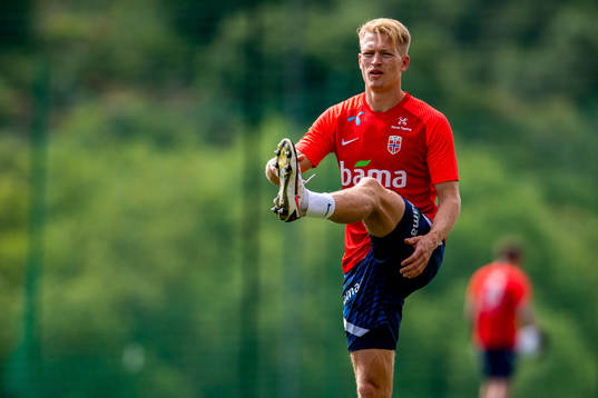 Andreas Hanche-Olsen of the Norwegian national football team