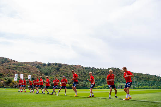 Alexander Sørloth, Birger Meling, Morten Thorsby, Martin