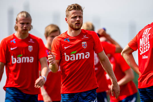 Fredrik Midtsjø of the Norwegian national football team