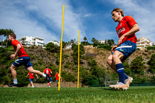 Jonas Svensson of the Norwegian national football team