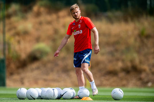 Fredrik Midtsjø of the Norwegian national football team