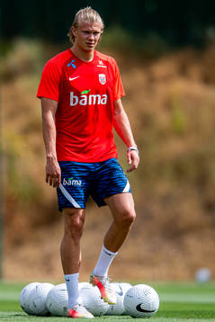 Erling Braut Haaland of the Norwegian national football team