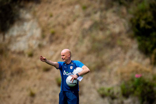 Ståle Solbakken, head coach of the Norwegian national