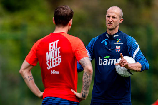 Brede Hangeland, player manager of the Norwegian national