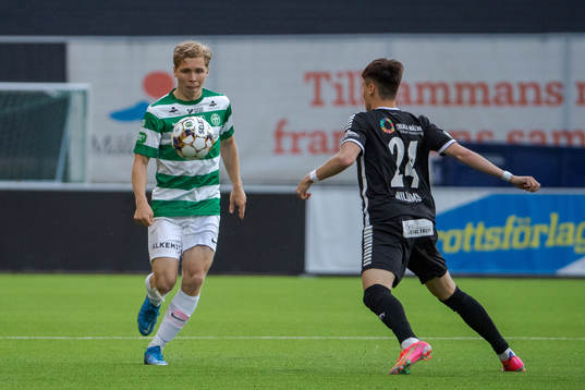 under fotbollsmatchen i Superettan mellan Västerås SK och