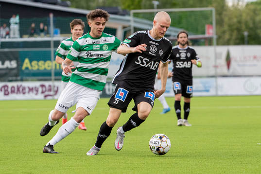 under fotbollsmatchen i Superettan mellan Västerås SK och