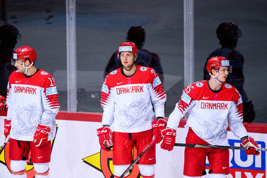 Niklas Andersen, Mathias From and Nick Olesen of Denmark