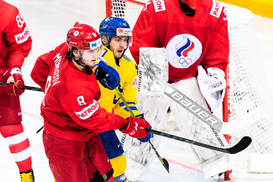 Ivan Morozov of Russia and Andreas Wingerli of Sweden
