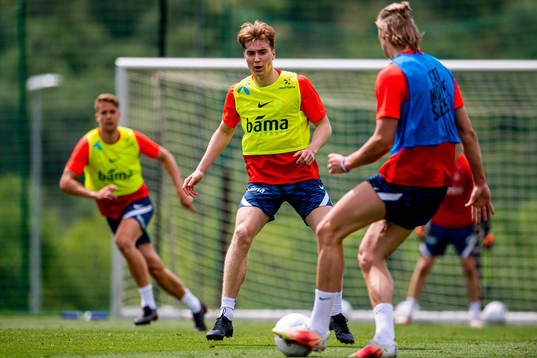 Kristian Thorstvedt of the Norwegian national football team