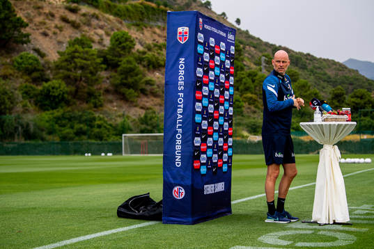Ståle Solbakken, head coach of the Norwegian national