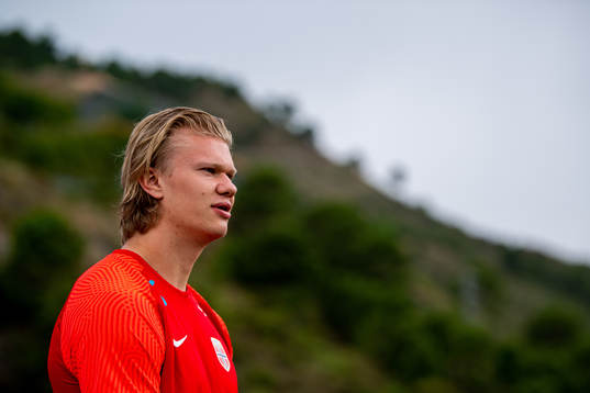Erling Braut Haaland of the Norwegian national football