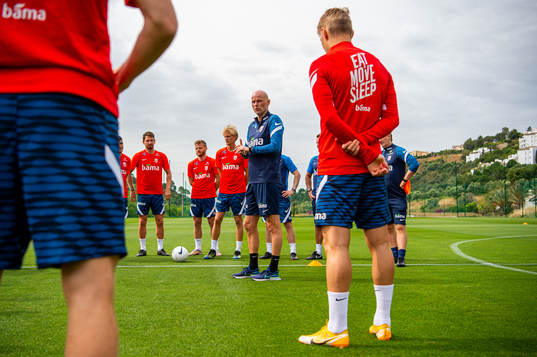 Ståle Solbakken, head coach of the Norwegian national