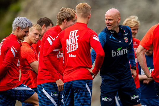 Ståle Solbakken, head coach of the Norwegian national