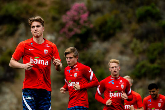 Kristian Thorstvedt of the Norwegian national football team