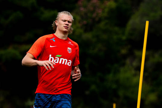 Erling Braut Haaland of the Norwegian national football team