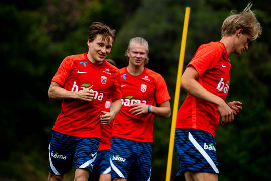 Jonas Svensson of the Norwegian national football team