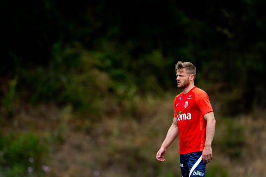 Fredrik Midtsjø of the Norwegian national football team