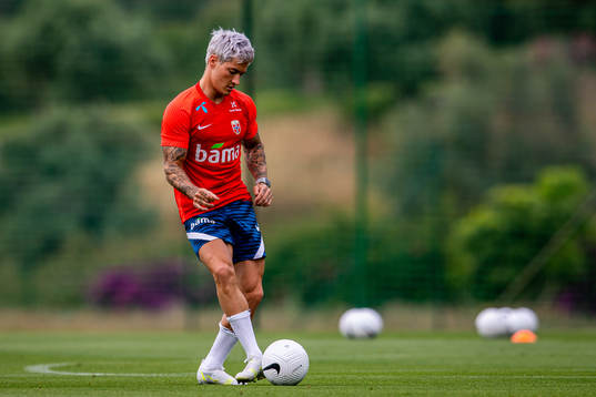 Mathias Normann of the Norwegian national football team
