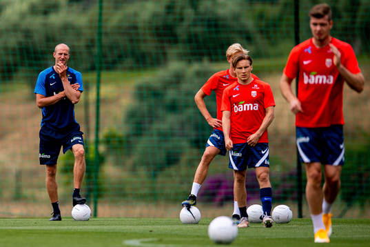 Brede Hangeland, player manager of the Norwegian national