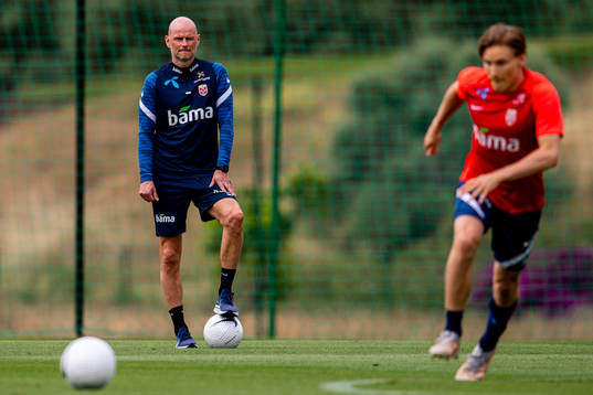 Ståle Solbakken, head coach of the Norwegian national