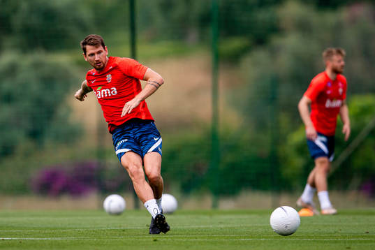 Stefan Strandberg of the Norwegian national football team