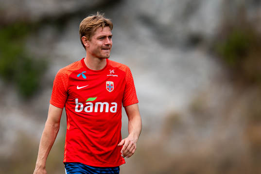 Julian Ryerson of the Norwegian national football team