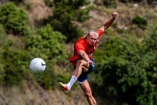 Erling Braut Haaland of the Norwegian national football team