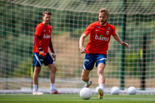 Fredrik Midtsjø of the Norwegian national football team