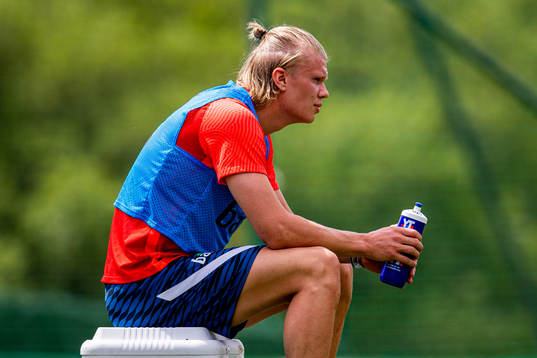 Erling Braut Haaland of the Norwegian national football team