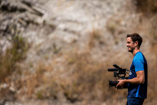 Terje Skeie, video reporter of the Norwegian national