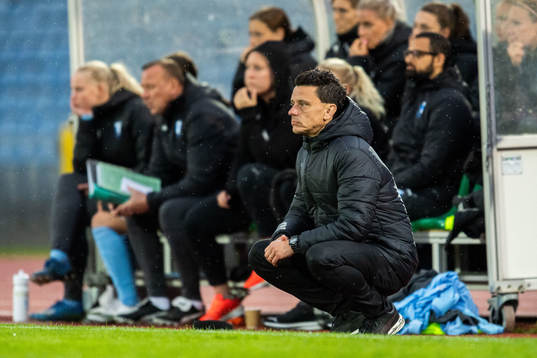 Malmö FFs tränare Fredrik Jahnfors