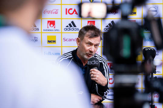 Förbundskapten Peter Gerhardsson