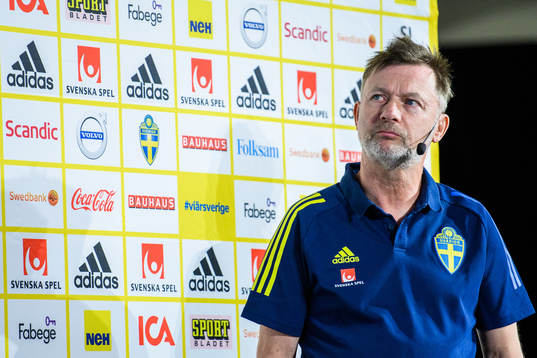 Sveriges förbundskapten Peter Gerhardsson