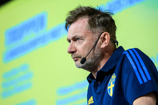 Sveriges förbundskapten Peter Gerhardsson
