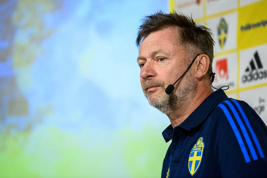Sveriges förbundskapten Peter Gerhardsson
