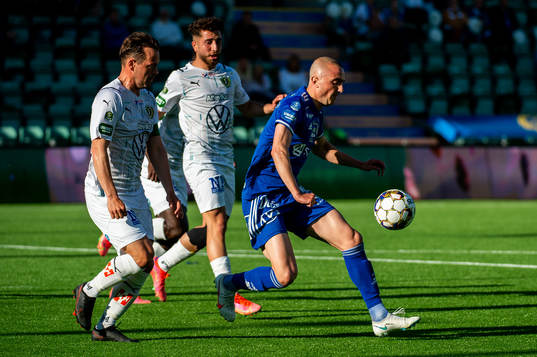 Sundsvalls Dennis Olsson och Jönköpings Fredric Fendrich